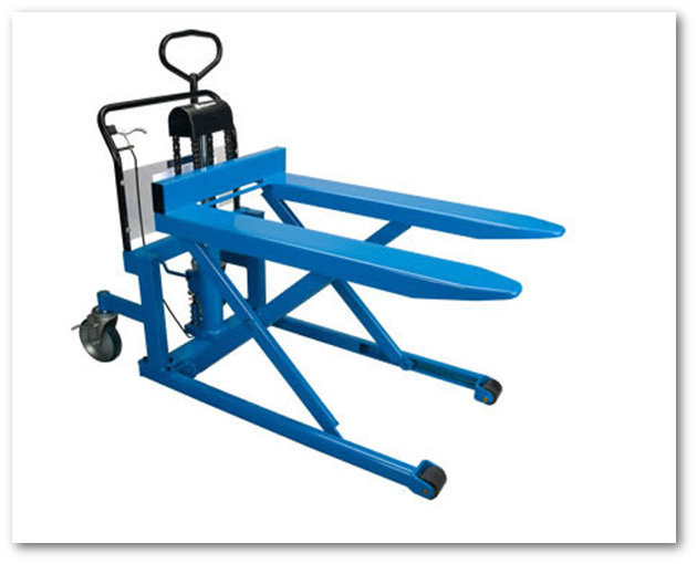 20.5 x 42.5 Fork Dimensions 33 Height 1000 lb Battery Operated Bishamon LVE-50E Series Skid Lifts Capacity 